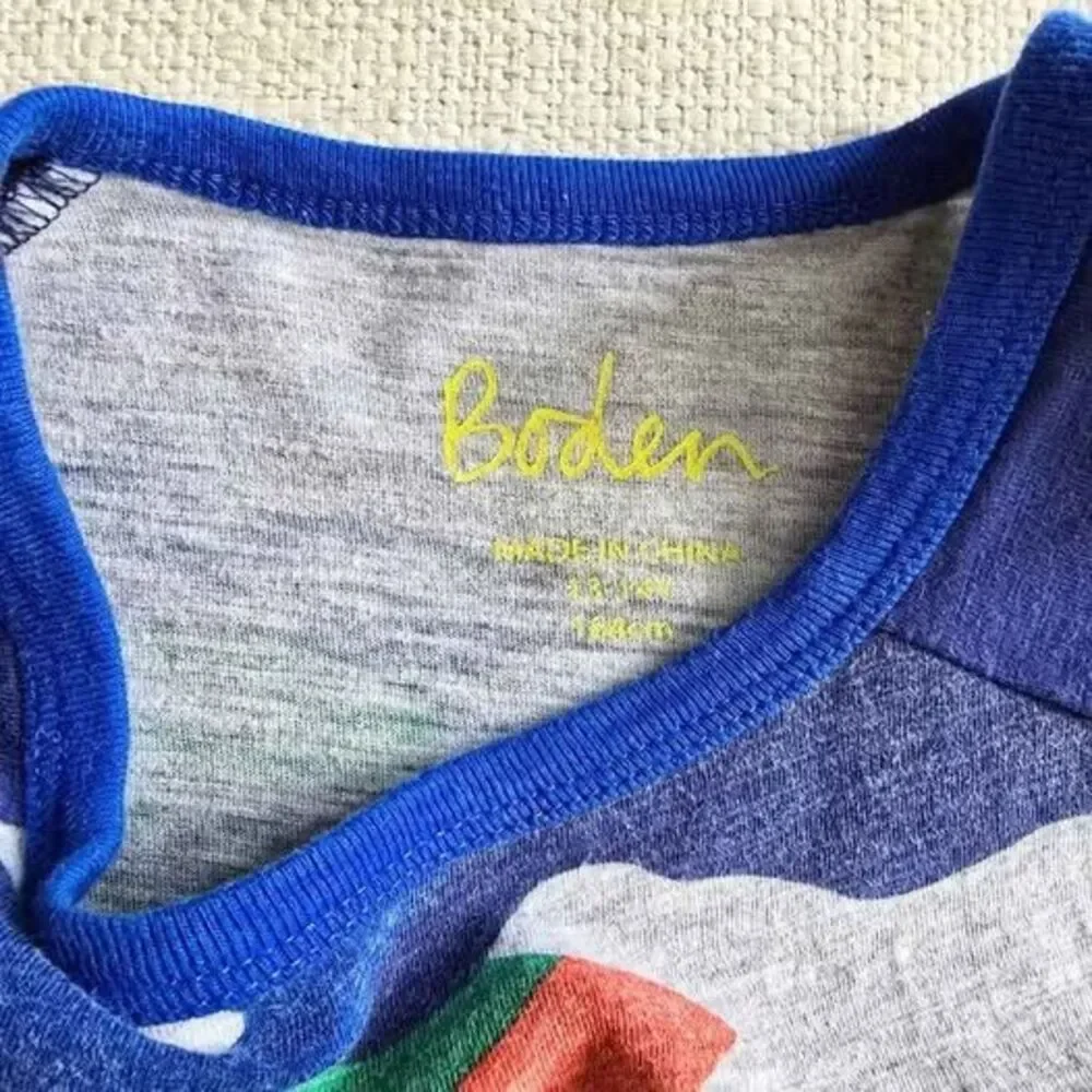 MINI BODEN Camouflage Baseball Tee 13-14Y boys